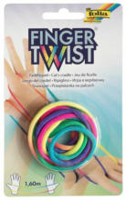 PAGRO DISKONT FOLIA Fadenspiel ”Finger Twist” 1,6 m bunt