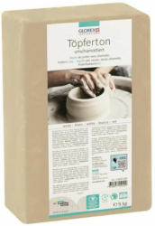 GLOREX Töpferton 5 kg weiß