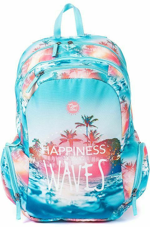 Rucksack ”Good Vibes Waves” bunt