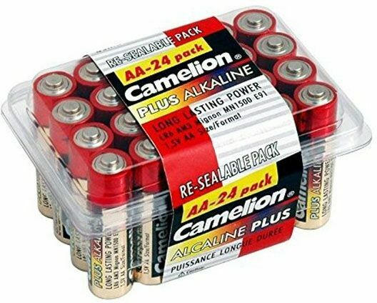 CAMELION Plus Alkaline AA Batterien 24 Stück