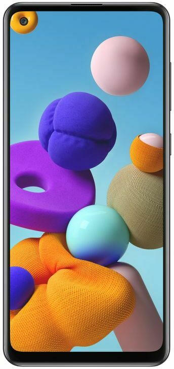 SAMSUNG GALAXY A21s inkl. eety Wertkarte schwarz