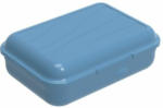 PAGRO DISKONT ROTHO Jausenbox mit Unterteiler ”Fun” 0,9 Liter horizon blau