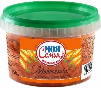 Möhrensalat nach koreanischer Art, mild