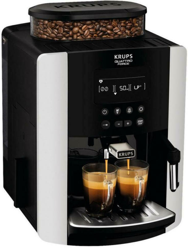 Krups Kaffeevollautomat Ea8178 Arabica Quattro Force Display
