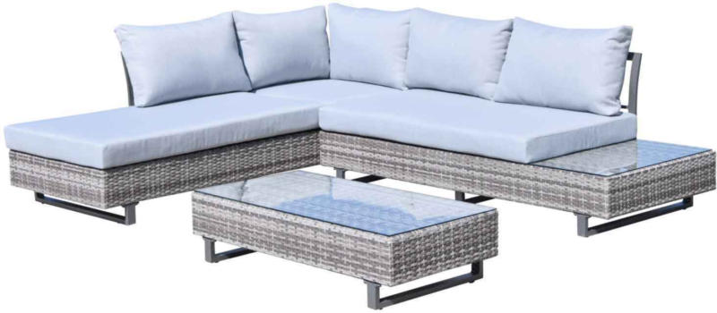 Lounge da giardino Saigon, 3 pezzi -