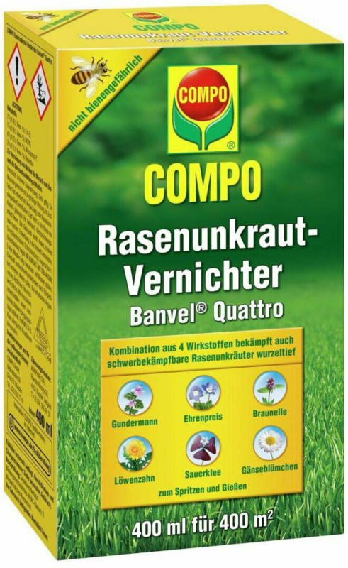 Rasenunkraut-Vernichter Banvel® Quattro 400 ml