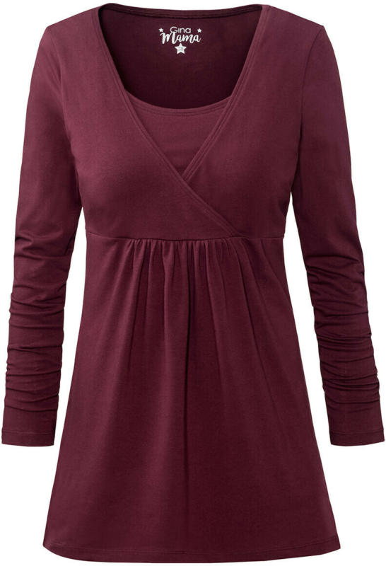 Damen Umstands-Langarmshirt mit Stillfunktion (Nur online)