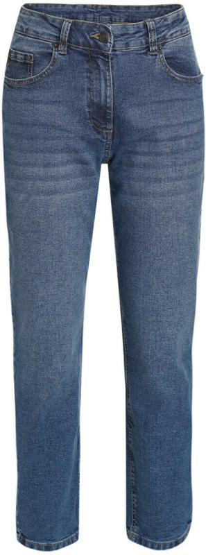 Damen Mom-Jeans mit Used-Waschung (Nur online)