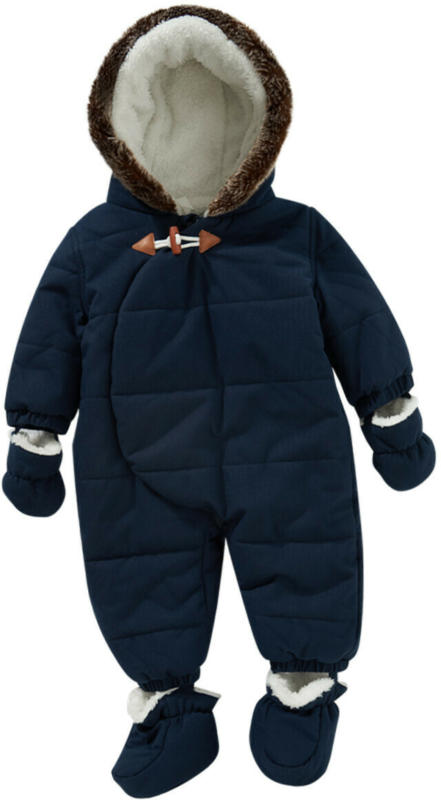 Newborn Overall mit Teddyplüsch-Futter (Nur online)