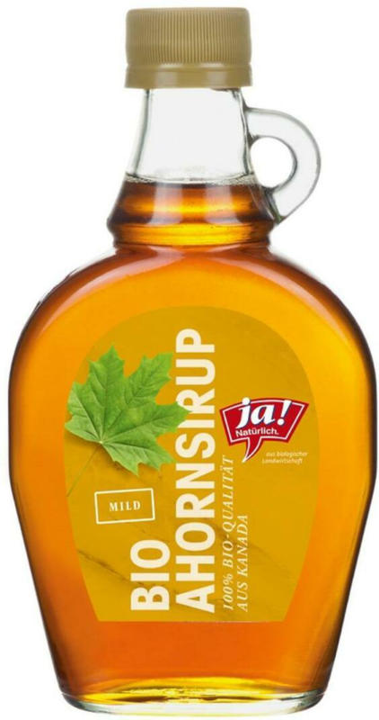 Ja! Natürlich Ahornsirup Grad A