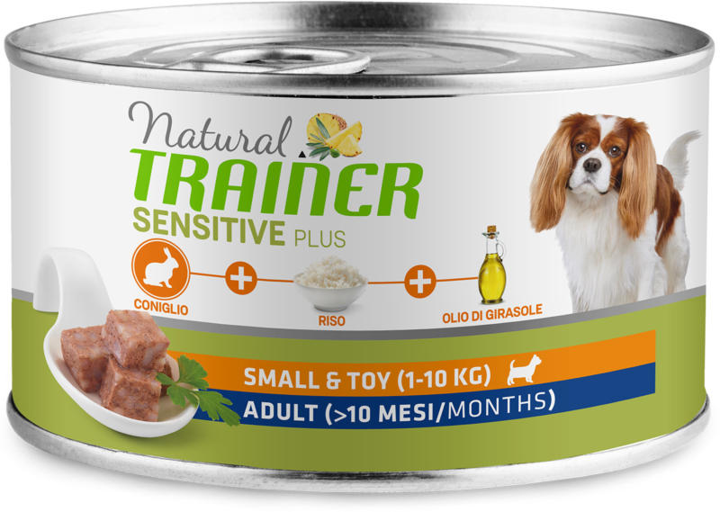 Trainer Dog Hundefutter Sensitive Adult Small & Toy Kaninchen 24x150g