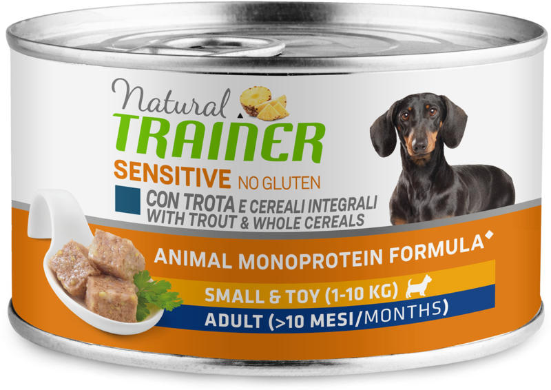 Trainer Nourriture pour chien Sensitive No Gluten Small & Toy Adult Truite 150g