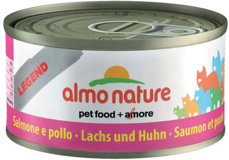 Almo Nature Chat Saumon & Poulet 24x70g