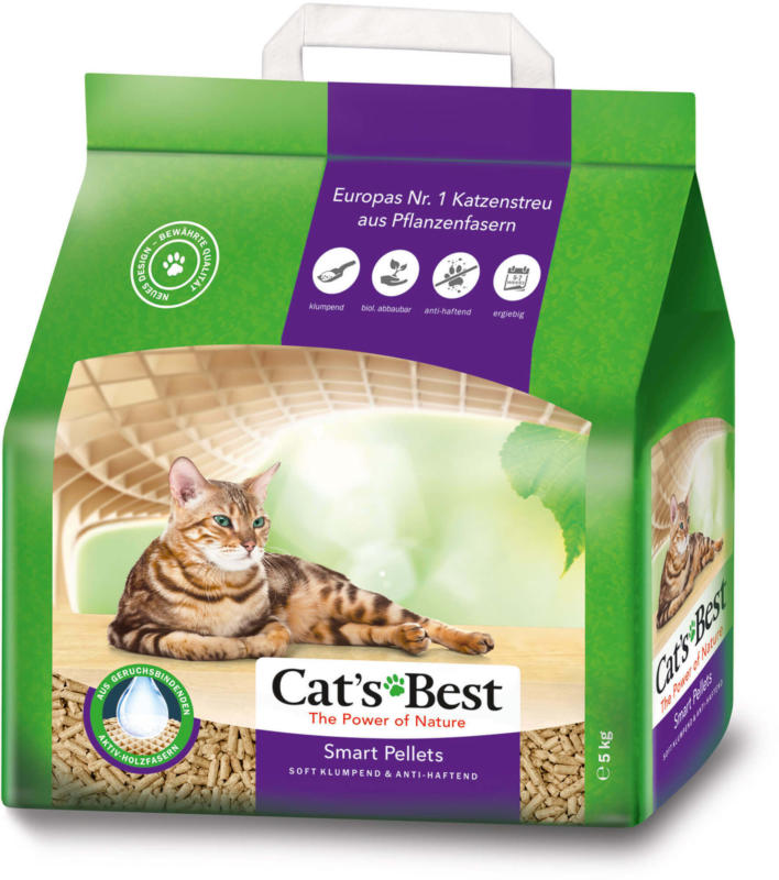 Cat's Best Smart Pellets Katzenstreu klumpend 10L