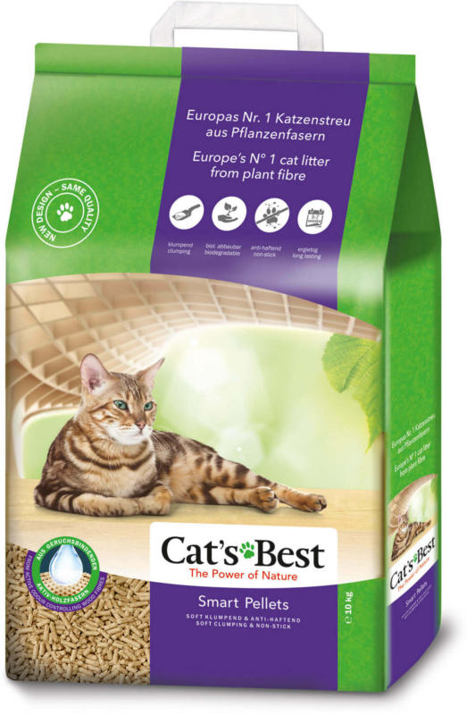 Cat's Best Smart Pellets Katzenstreu klumpend 20L