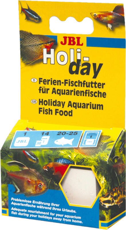 JBL Holiday Nourriture de vacances pour tous les poissons d'aquarium