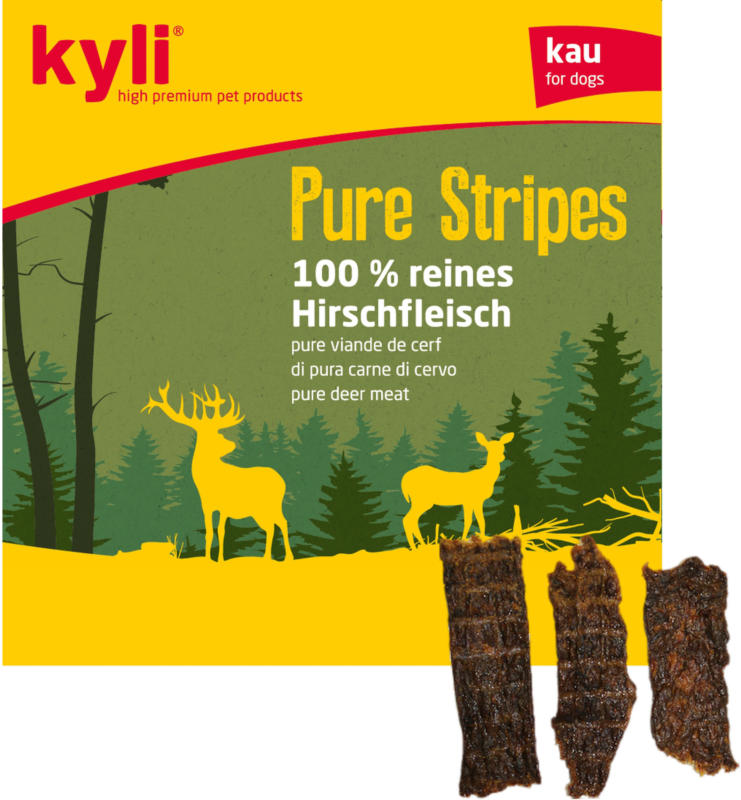 kyli Pure Stripes Hirschfleisch 250g