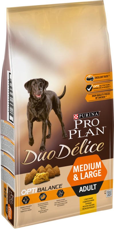 Pro Plan Dog Duo Délice Adult Poulet 10kg
