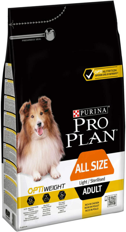 Pro Plan Dog Adult Light/Sterilised OPTI WEIGHT Huhn 3kg