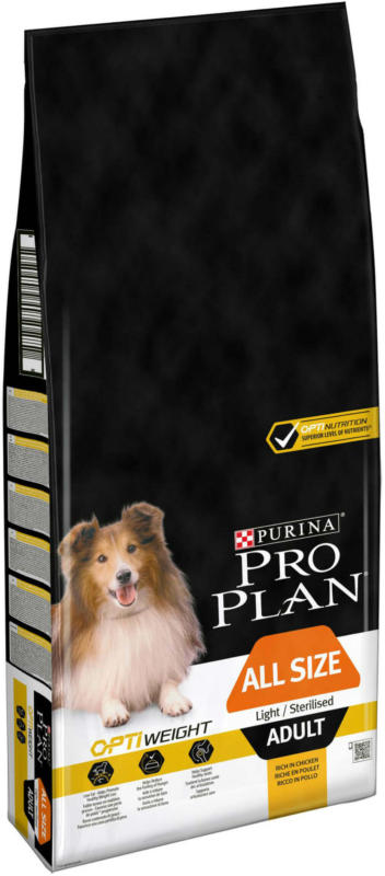 Pro Plan Dog Adult Light/Sterilised OPTI WEIGHT Poulet 14kg