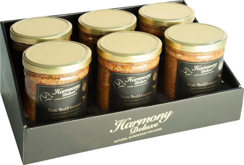 Harmony Dog Deluxe Basic Boeuf 6x200g