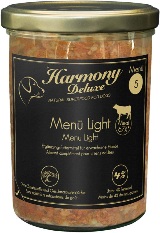 Harmony Dog Deluxe Menü Light 200g
