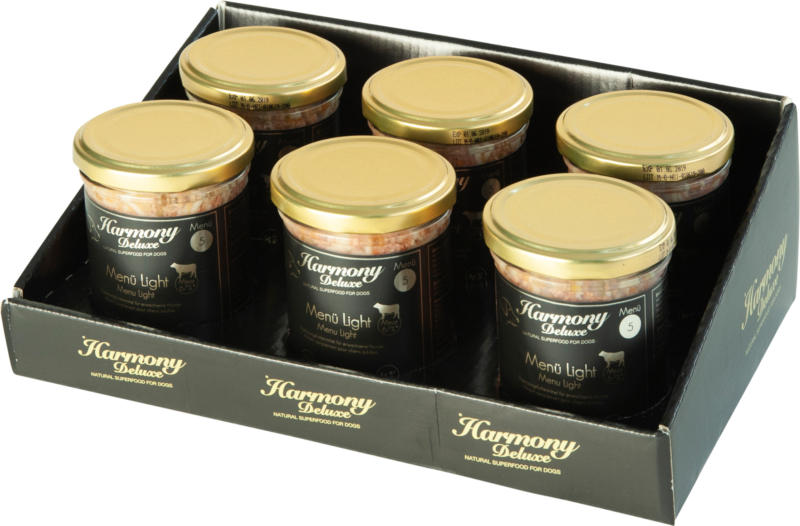 Harmony Dog Deluxe Menu Light 6x800g