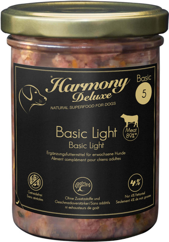 Harmony Dog Deluxe Basic Light 400g
