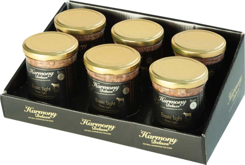 Harmony Dog Deluxe Basic Light 6x400g