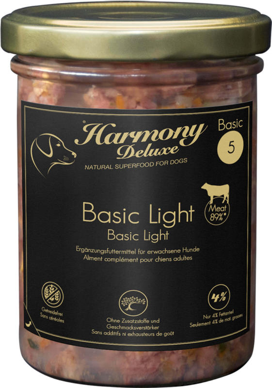 Harmony Dog Deluxe Basic Light 800g