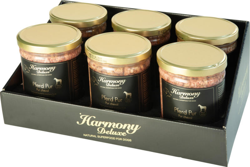 Harmony Dog Deluxe Pur Cheval 6x200g
