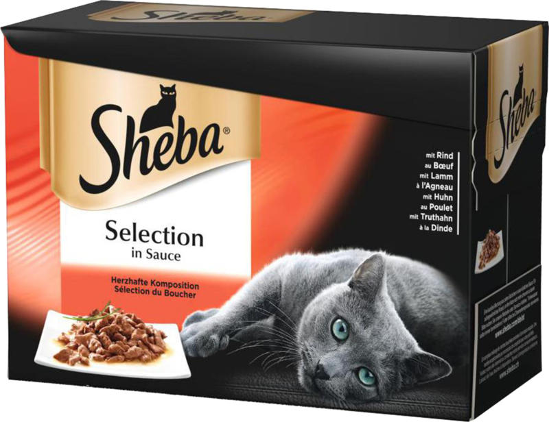 Sheba Sélection du boucher 4x12x85g