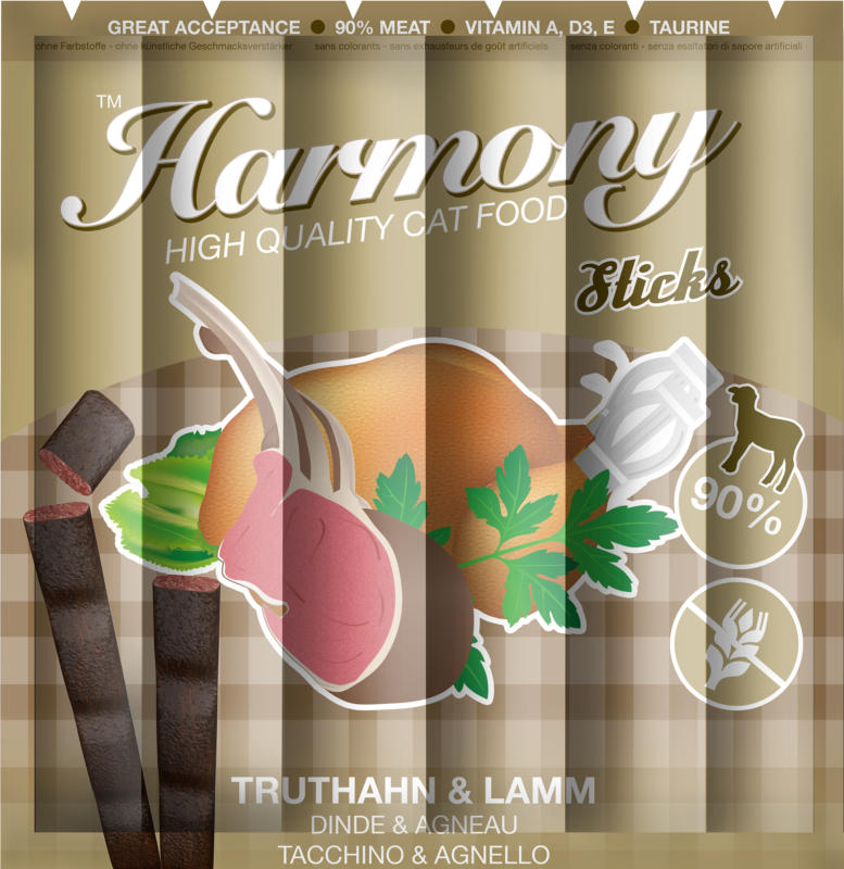 Harmony Cat Truthahn & Lamm 6x5g