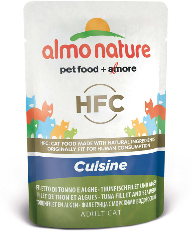Almo Nature HFC Jelly Thunfischfilet & Algen 55g