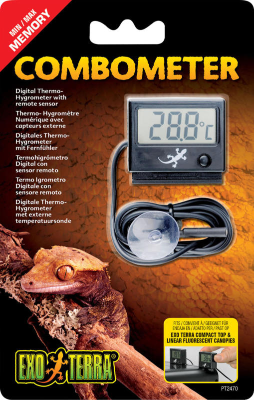 Exo Terra Thermo-Hygromètre Combometer