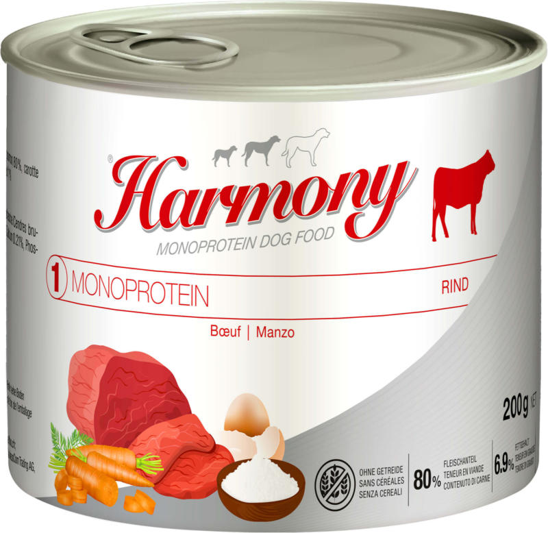 Harmony Dog Monoprotein Rind 200g