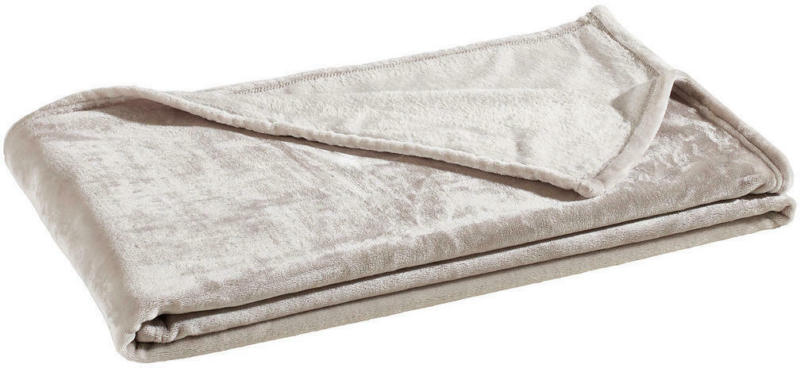 WOHNDECKE 140/190 cm Taupe, Beige