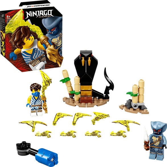 LEGO 71732 Battle Set: Jay vs. Serpentine Bausatz, Mehrfarbig