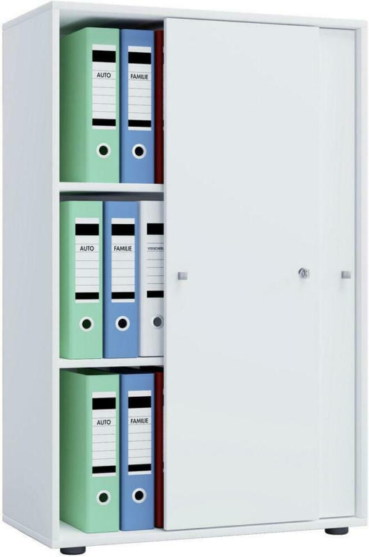 Aktenschrank Versperrbar Lona XL Weiß B 70 cm