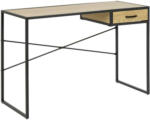 Möbelix Schreibtisch mit Lade B 110cm H 75cm Seaford Wildeiche Dekor