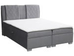 Boxspringbett BOXSPRING BY CONFO FAUST 180x200cm grau anthrazit