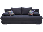 Bettsofa VIGO stoff grau 96x205x88cm
