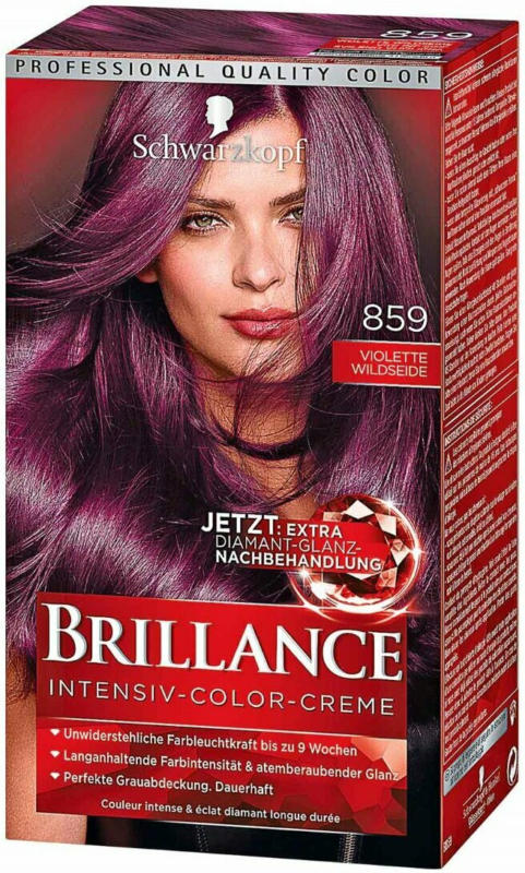 Schwarzkopf Brillance Coloration Intense Violine Soie 859 -