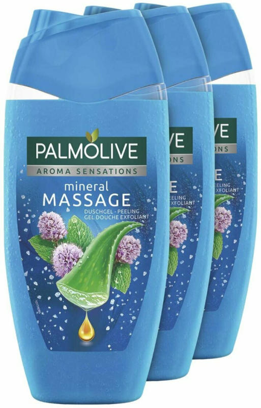 Palmolive Duschgel Mineral Massage 3 x 250 ml -