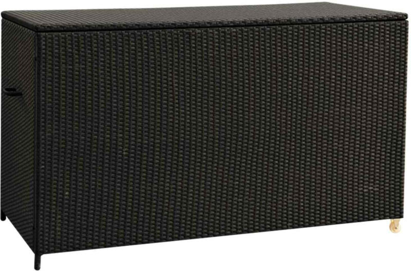 Kissenbox Peking XXL Wicker schwarz 972 Liter -