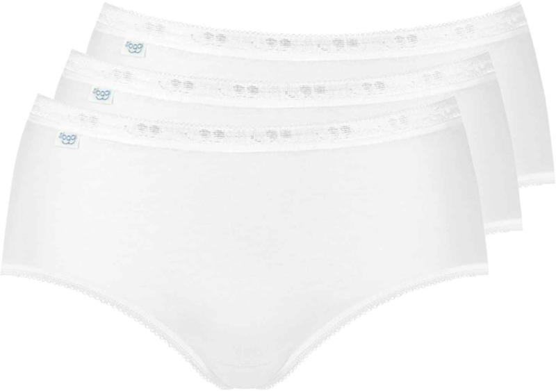 Sloggi Culotte midi Basic+ pour dames, lot de 3 -