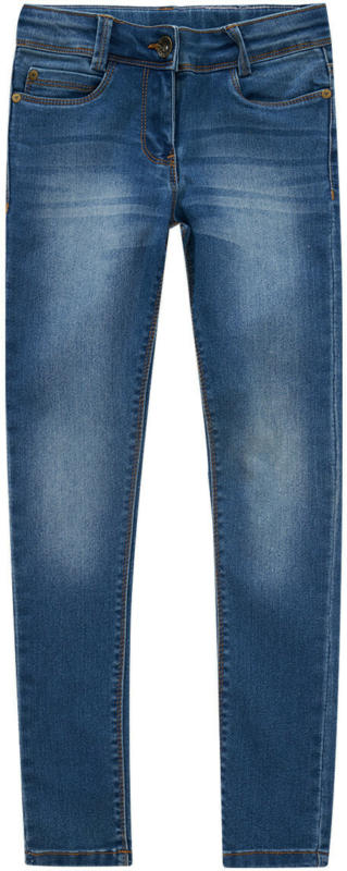 Mädchen Slim-Jeans mit Used-Waschung (Nur online)