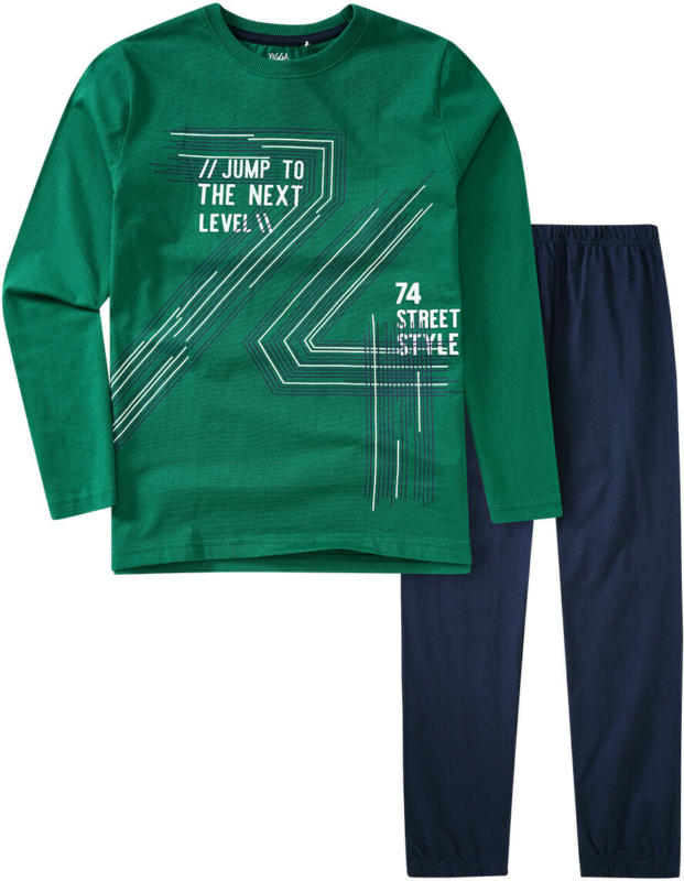 Jungen Schlafanzug mit Print (Nur online)
