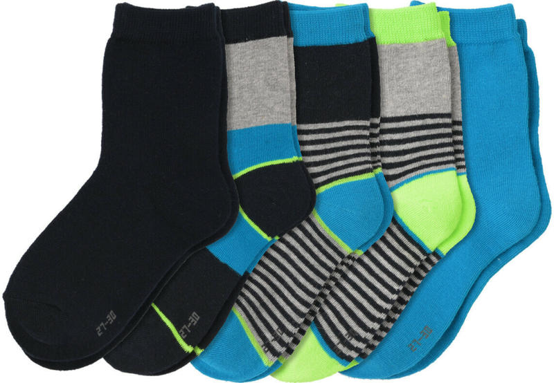 5 Paar Jungen Socken in verschiedenen Dessins (Nur online)