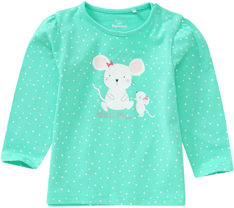 Baby Langarmshirt mit Mäuse-Motiv (Nur online)